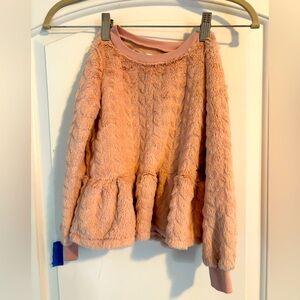 Tahari Top Girls Light Pink Super Soft Warm Comfy Designer